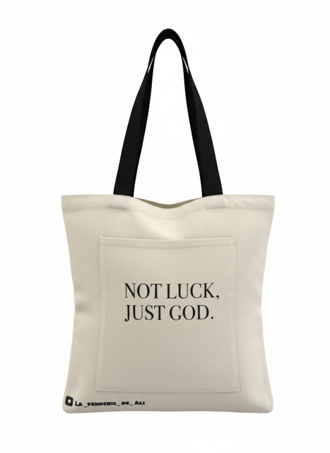 NOT LUCK JUST GOD